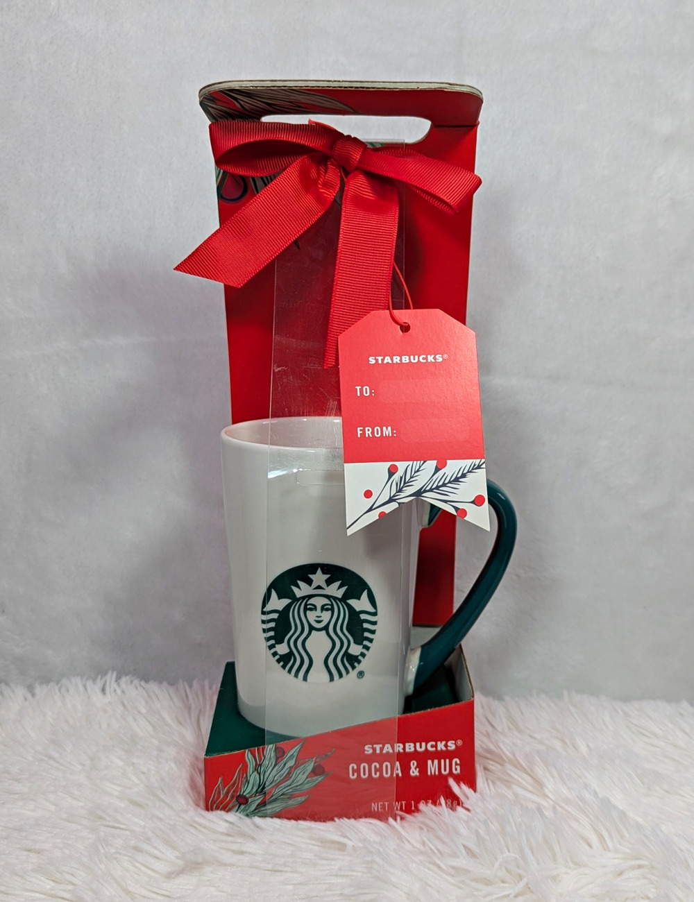 Starbucks 2020 Holiday Siren Mug 16 oz Green Handle